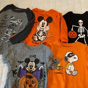 Set of 2T Halloween shirts